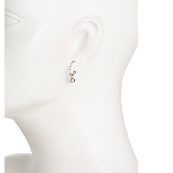 MILOR SILVER Silver Made In Italy Sterling Silver Dangle Bead Earrings - Picture 2 of 2